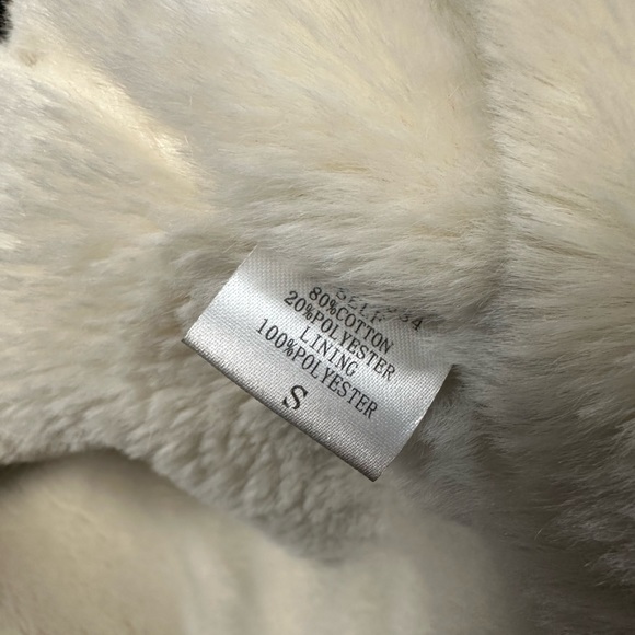 Oversized Faux Sherpa Jean Jacket - Picture 13 of 14